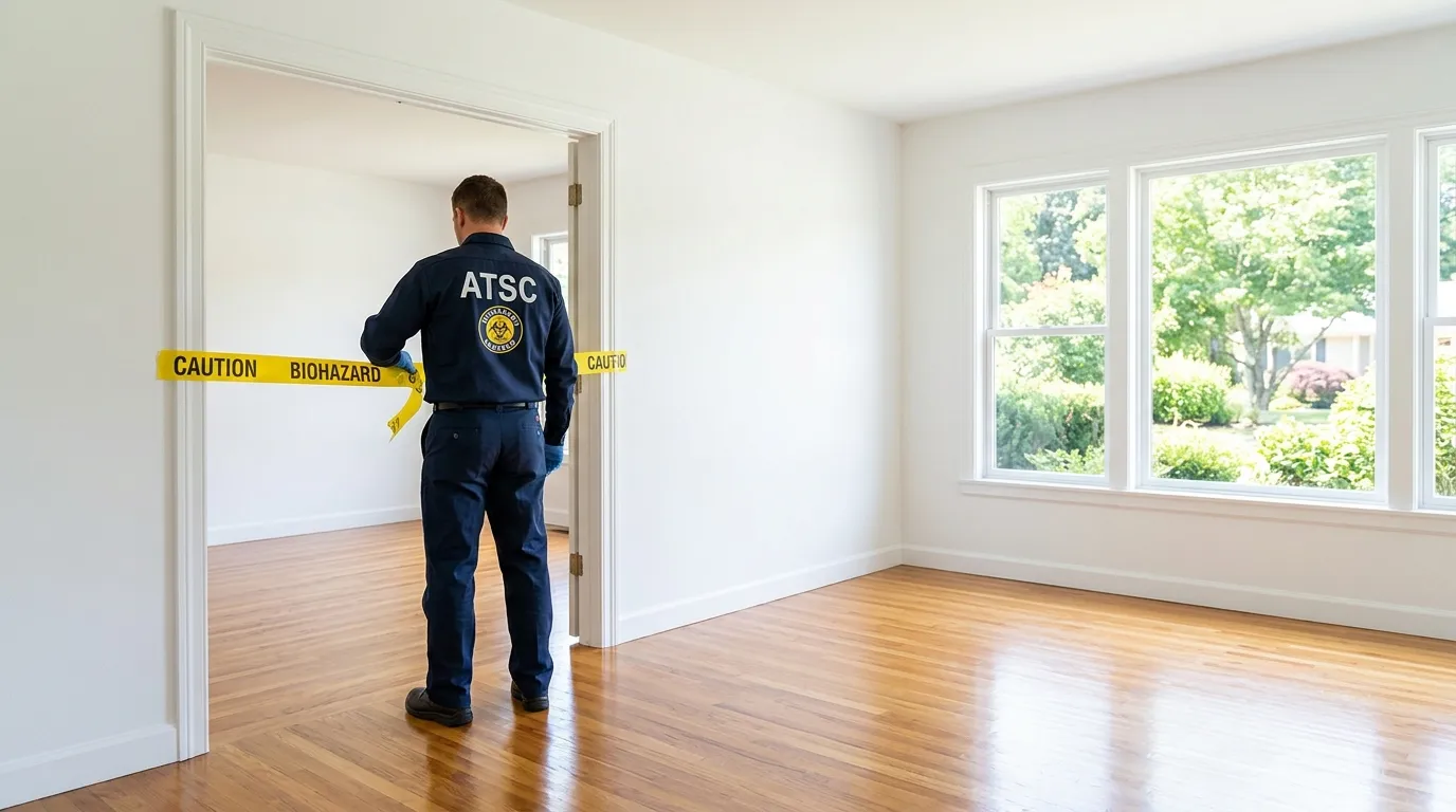 Certified biohazard cleanup crew performing Crime Scene Cleanup in Richland Hills